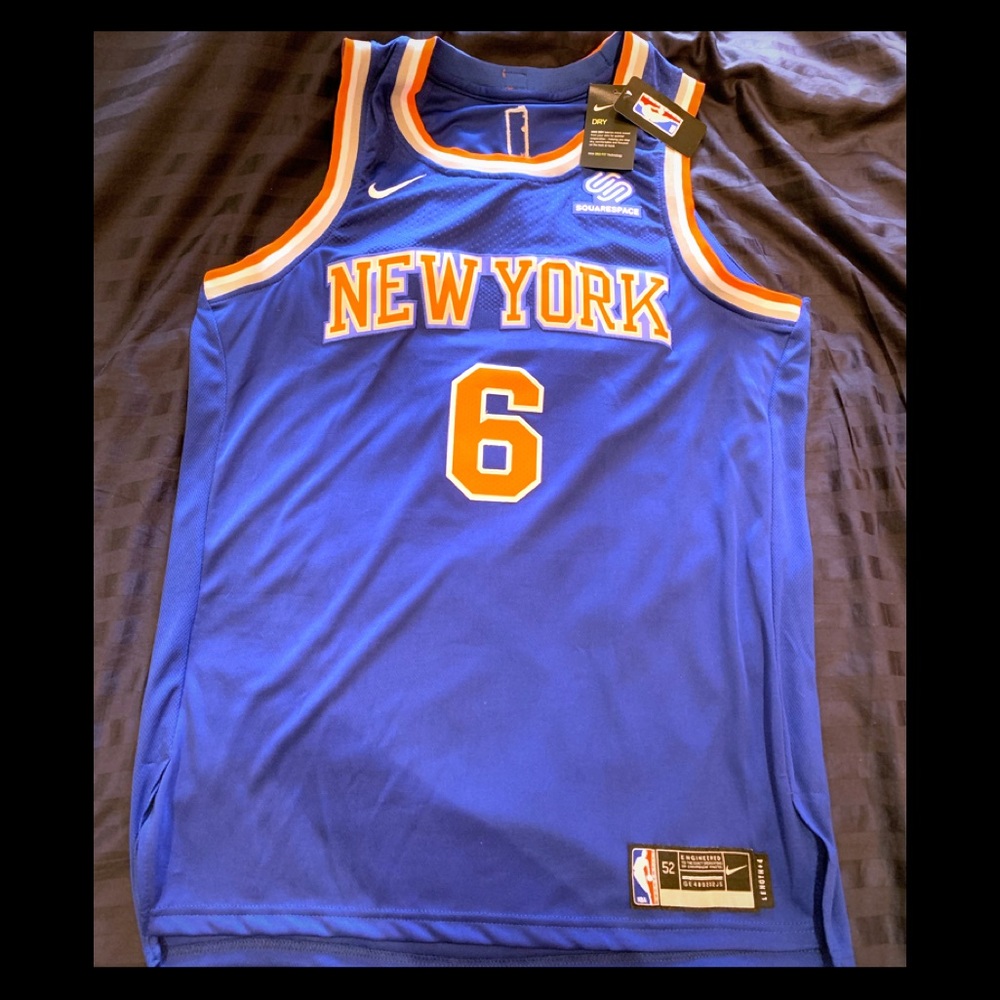 Nike Authentic Knicks Porzingis Jersey